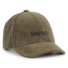Casquette en velours c&ocirc;tel&eacute; HUGO 
                    UNISEXE