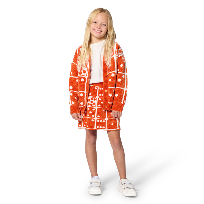 Gebreide cardigan KENZO KIDS 
                        GIRL