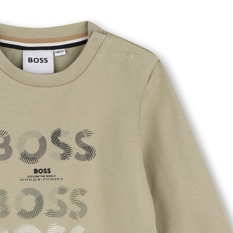 Tee-shirt manches longues BOSS 
                        GARCON