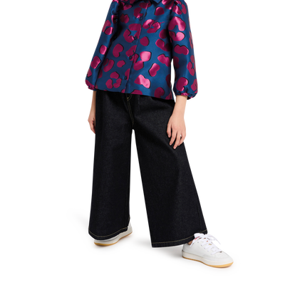 Blouse &agrave; fronces KENZO KIDS FILLE