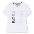 T-shirt met korte mouwen BOSS 
                    BOY