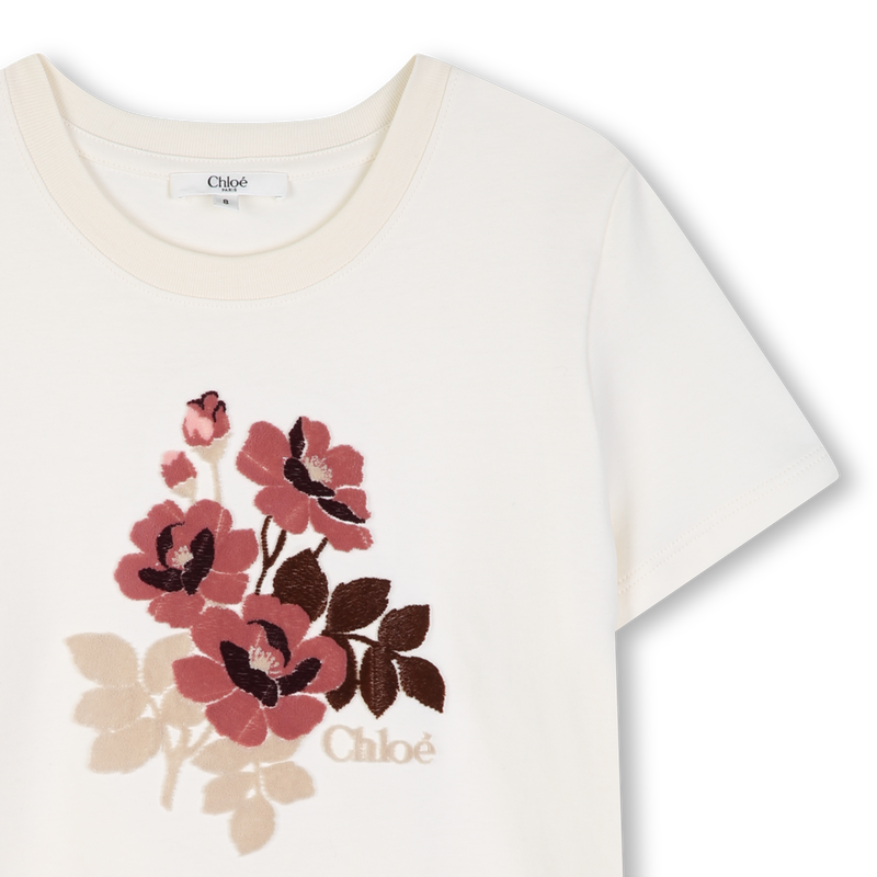 Tee-shirt manches courtes CHLOE 
                        FILLE