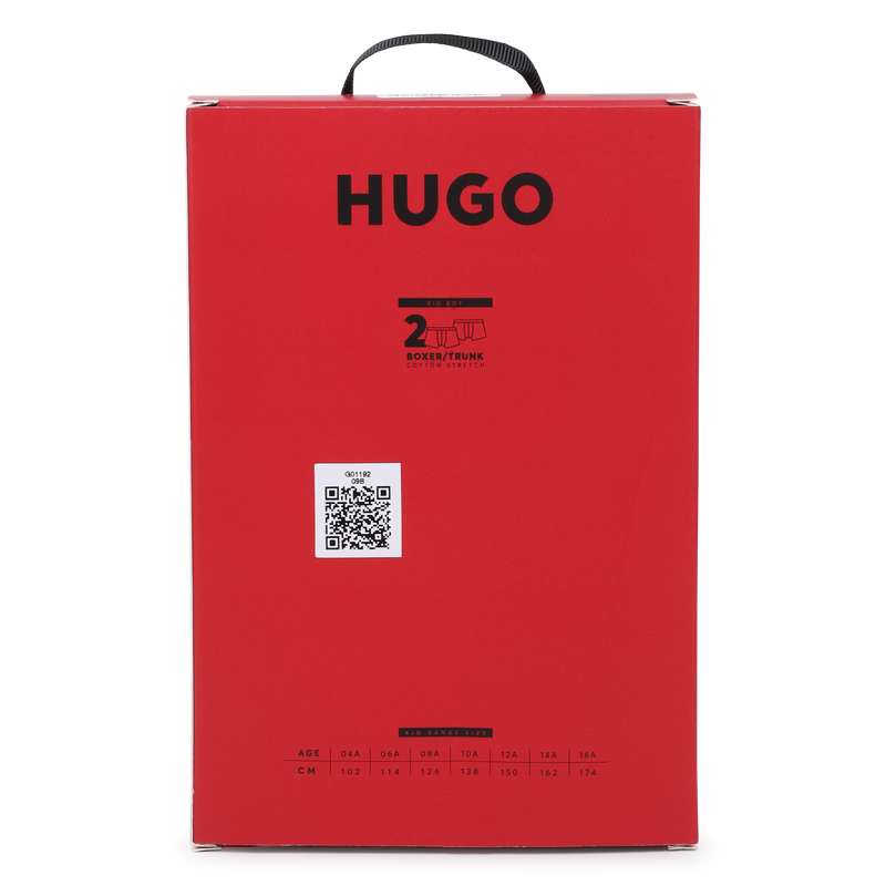 LOT DE 2 BOXERS HUGO 
                        GARCON
