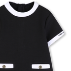 Jurk met korte mouwen KARL LAGERFELD KIDS 
                    GIRL