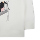 Sweat-shirt &agrave; capuche molleton MARC JACOBS 
                    FILLE