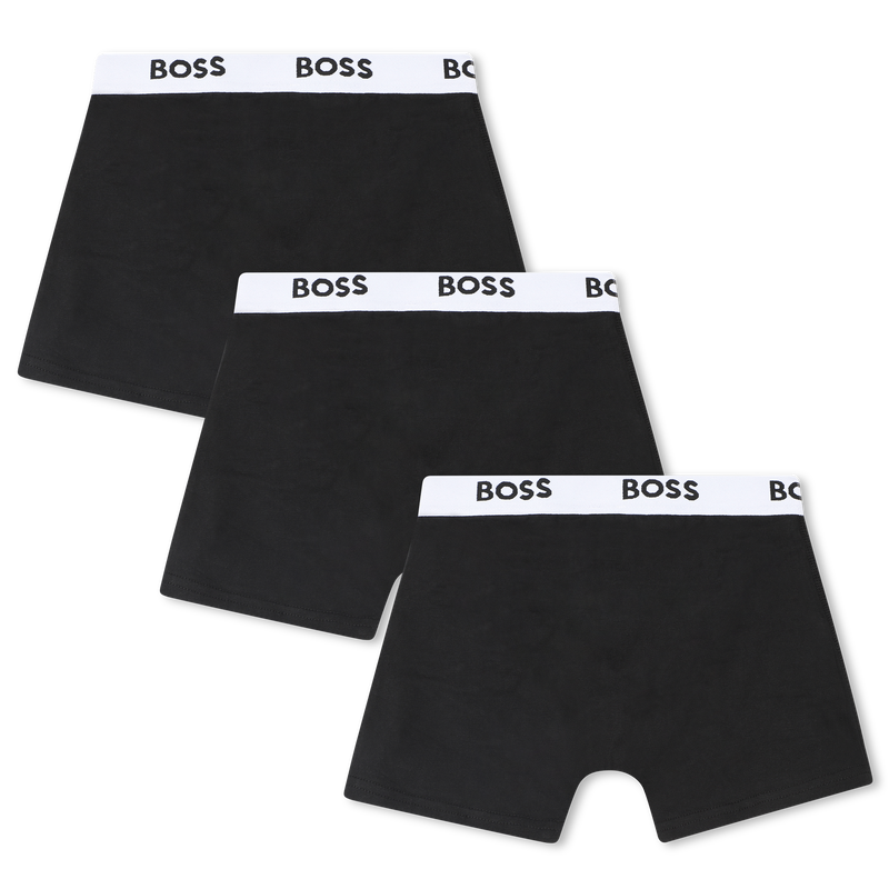 LOT DE 3 BOXERS BOSS 
                        GARCON