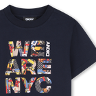 T-shirt met korte mouwen DKNY 
                    BOY