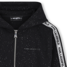 Cardigan &agrave; capuche KARL LAGERFELD KIDS 
                    FILLE