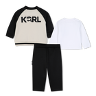 Joggingoutfit KARL LAGERFELD KIDS 
                    JONGEN