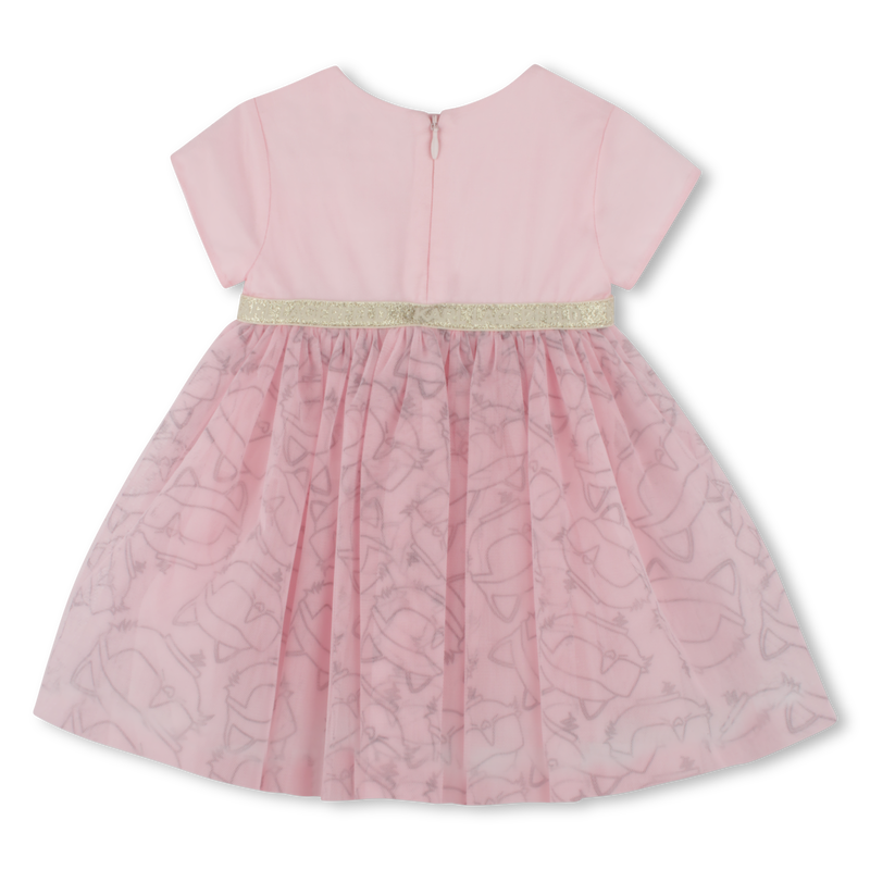 Robe de c&eacute;r&eacute;monie avec imprim&eacute; KARL LAGERFELD KIDS 
                        FILLE