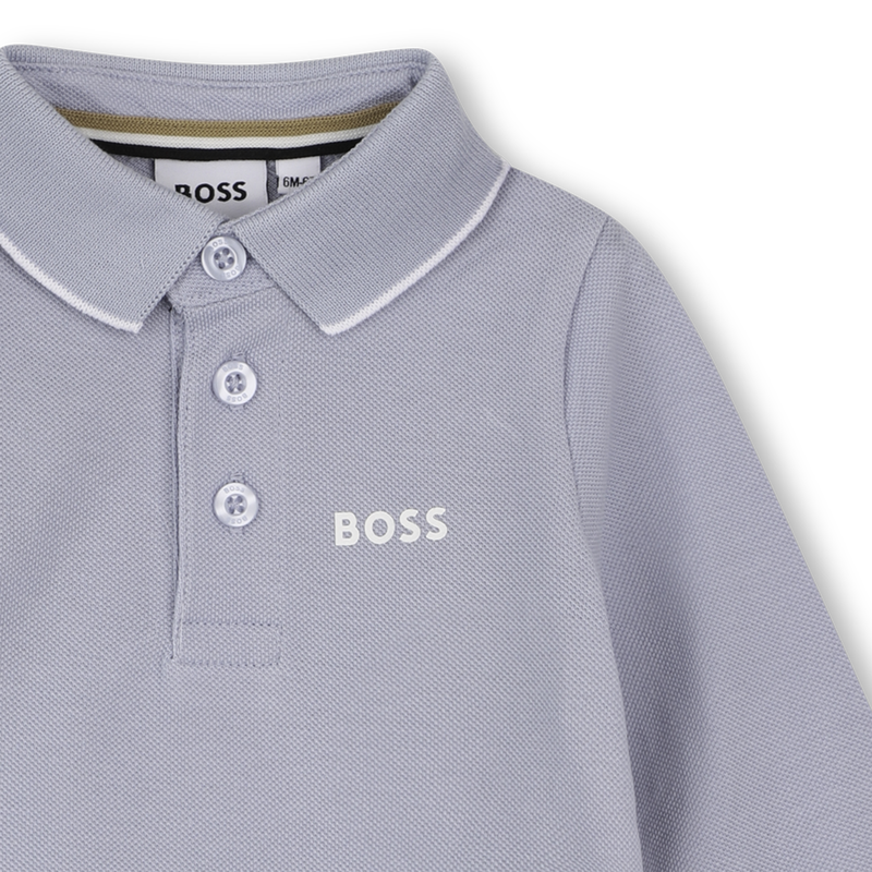 Polo met lange mouwen BOSS 
                        BOY