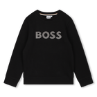 Sweat-shirt en molleton BOSS 
                    GARCON