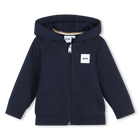 Joggingsweatshirt met ritssluiting, MARINE, hi-res