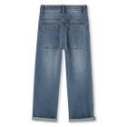 Brede verstelbare spijkerbroek TIMBERLAND 
                    BOY