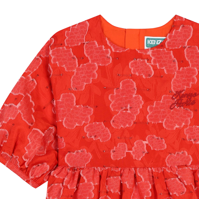 Robe de c&eacute;r&eacute;monie zipp&eacute;e KENZO KIDS 
                        FILLE