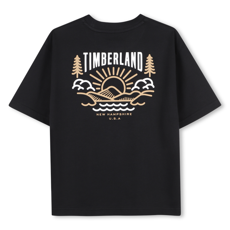 T-SHIRT MET KORTE MOUWEN TIMBERLAND 
                        BOY