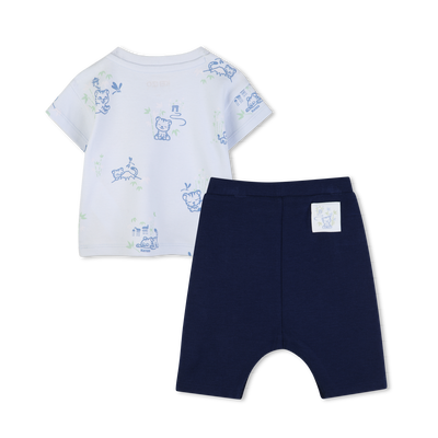 ENSEMBLE T-SHIRT ET PANTALON KENZO KIDS GARCON