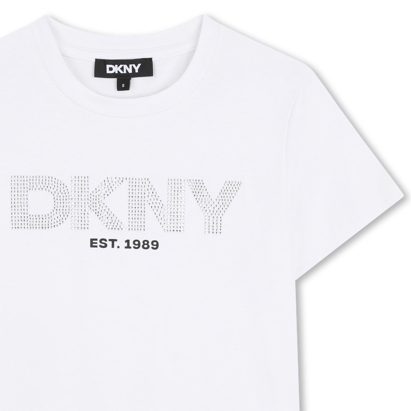 T-SHIRT MANCHES COURTES DKNY 
                        FILLE