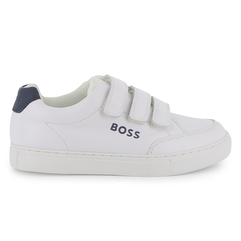 Baskets en cuir de vachette BOSS 
                        GARCON