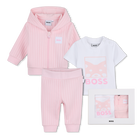 Vest + broek + t-shirt set BOSS 
                    GIRL