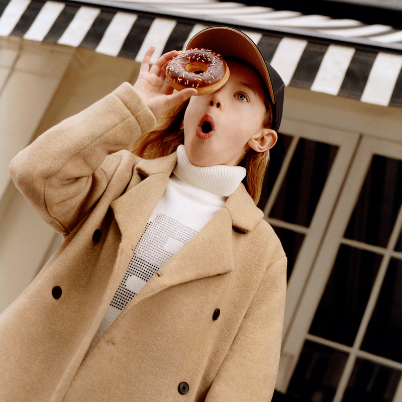 Trui-jurk met steentjes BOSS 
                        GIRL