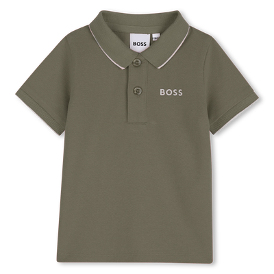 POLOSHIRT MET KORTE MOUWEN BOSS BOY