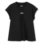 Soepel T-shirt van katoen DKNY 
                    GIRL