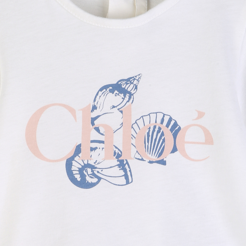 TEE-SHIRT MANCHES COURTES CHLOE 
                        FILLE
