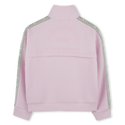 Sweat-shirt taille &eacute;lastiqu&eacute;e KARL LAGERFELD KIDS 
                    FILLE