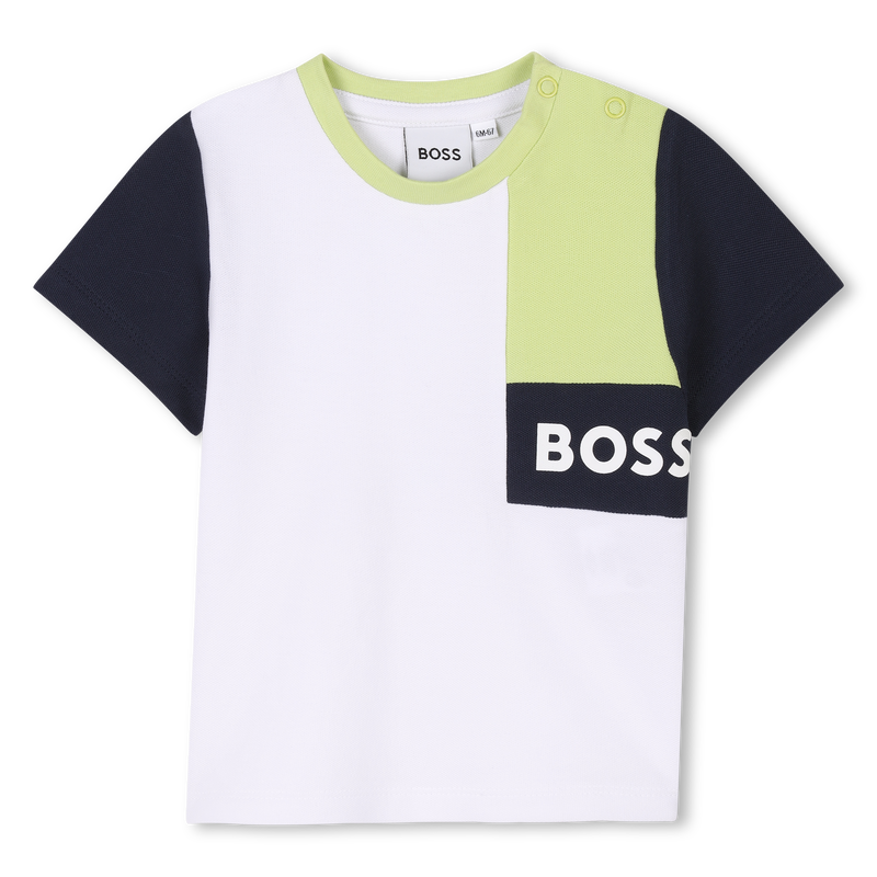 T-shirt met korte mouwen BOSS 
                        BOY