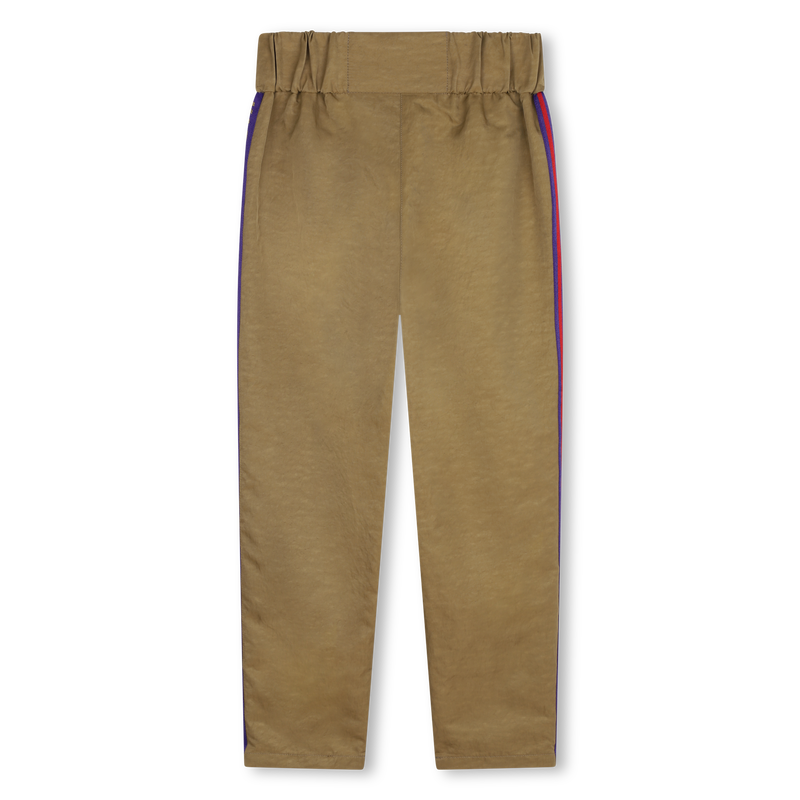 Broek met gestreepte biezen KARL LAGERFELD KIDS 
                        GIRL