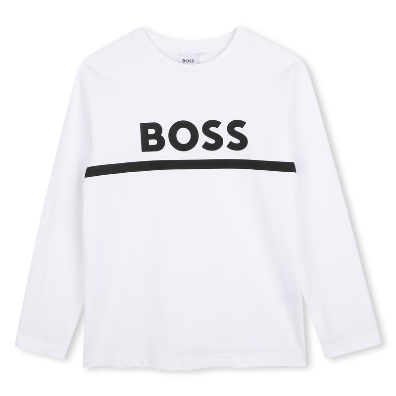 TEE-SHIRT MANCHES LONGUES BOSS 
                        GARCON