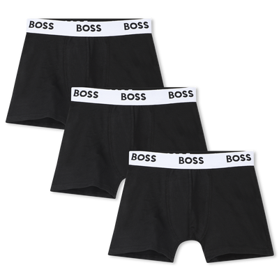 LOT DE 3 BOXERS BOSS GARCON