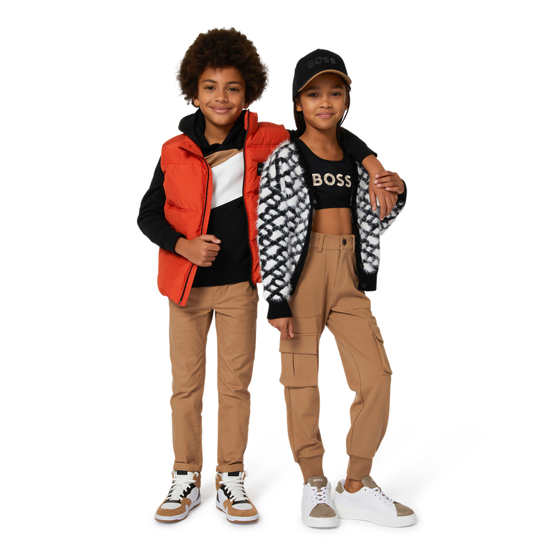 Broek met veel zakken