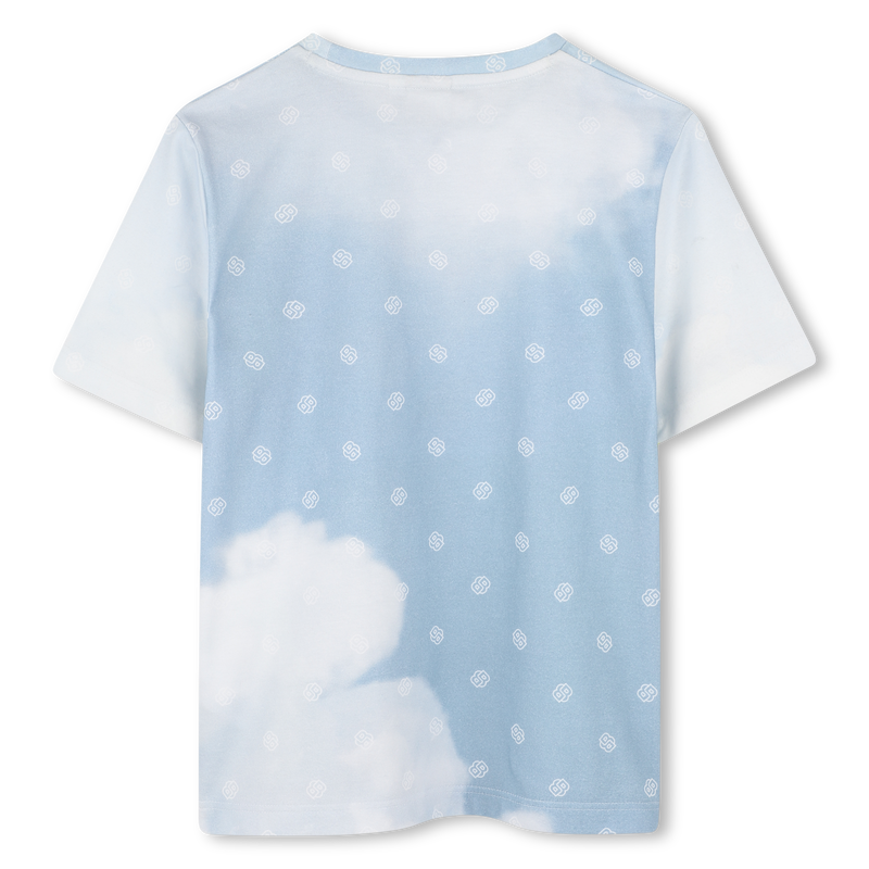 Katoenen T-shirt met print BOSS 
                        BOY