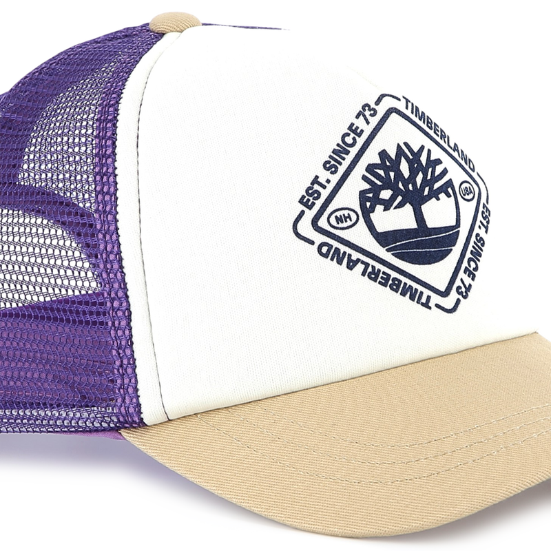 Casquette tricolore bimati&egrave;re TIMBERLAND 
                        GARCON