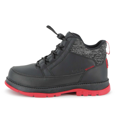 Enkellaarsjes met veters HUGO BOY