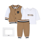 Ensemble pantalon, cardigan et tee-shirt, COOKIE, hi-res