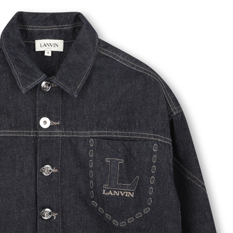 VESTE EN JEAN LANVIN 
                        GARCON