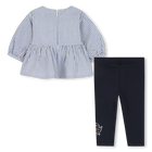 Ensemble blouse + legging KENZO KIDS 
                    FILLE
