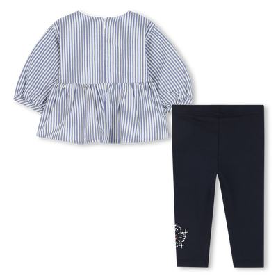 Ensemble blouse + legging KENZO KIDS FILLE