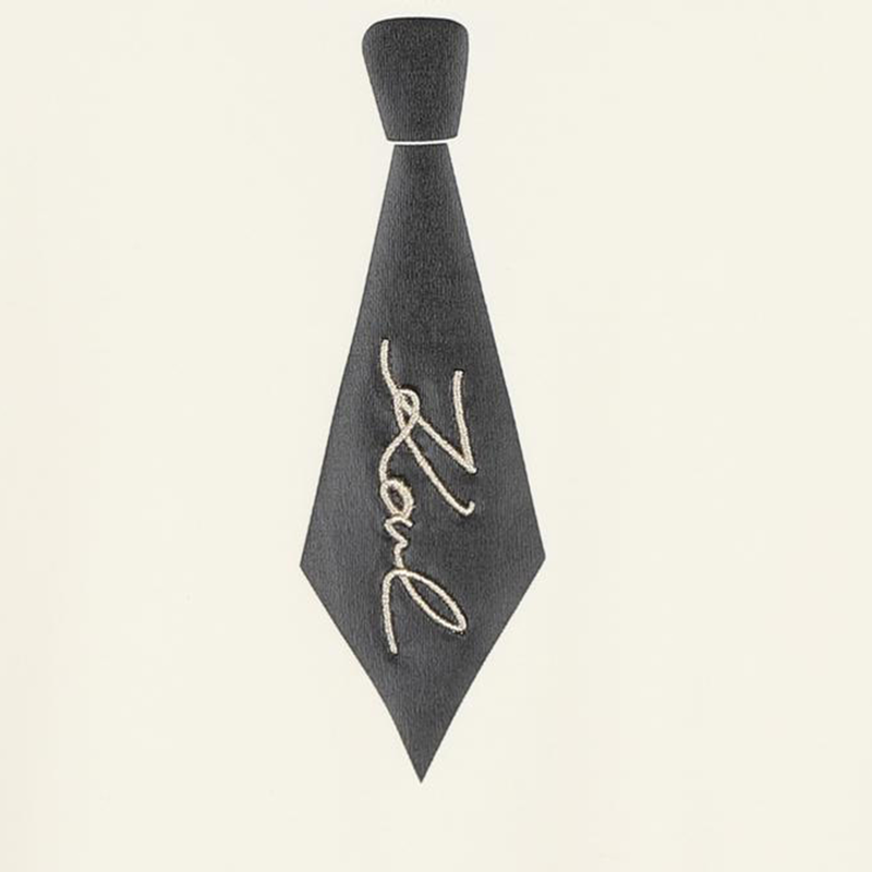 Top avec fausse cravate KARL LAGERFELD KIDS 
                        FILLE