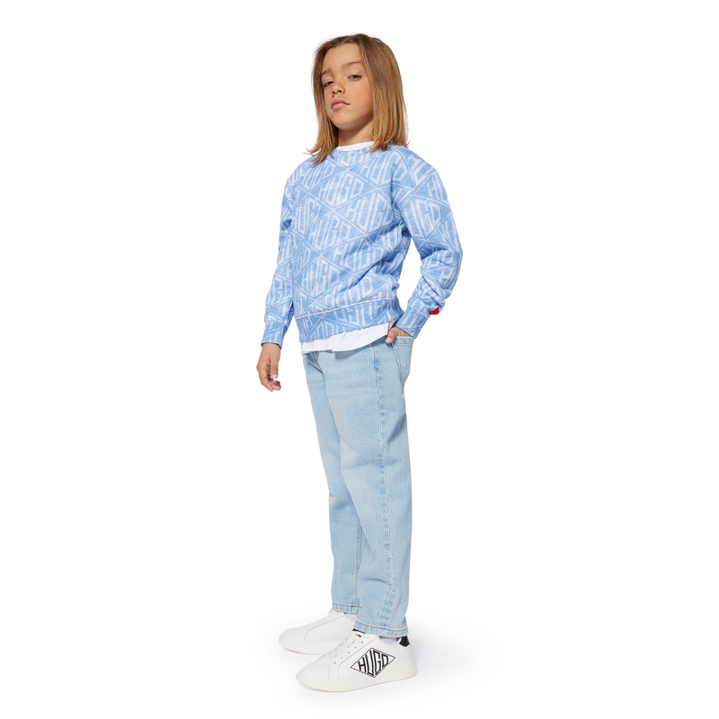 Sweat-shirt en molleton HUGO 
                        GARCON