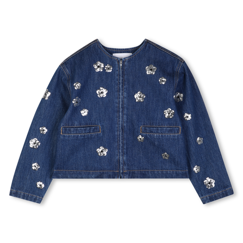 VESTE EN JEAN COURTE MARC JACOBS 
                        FILLE