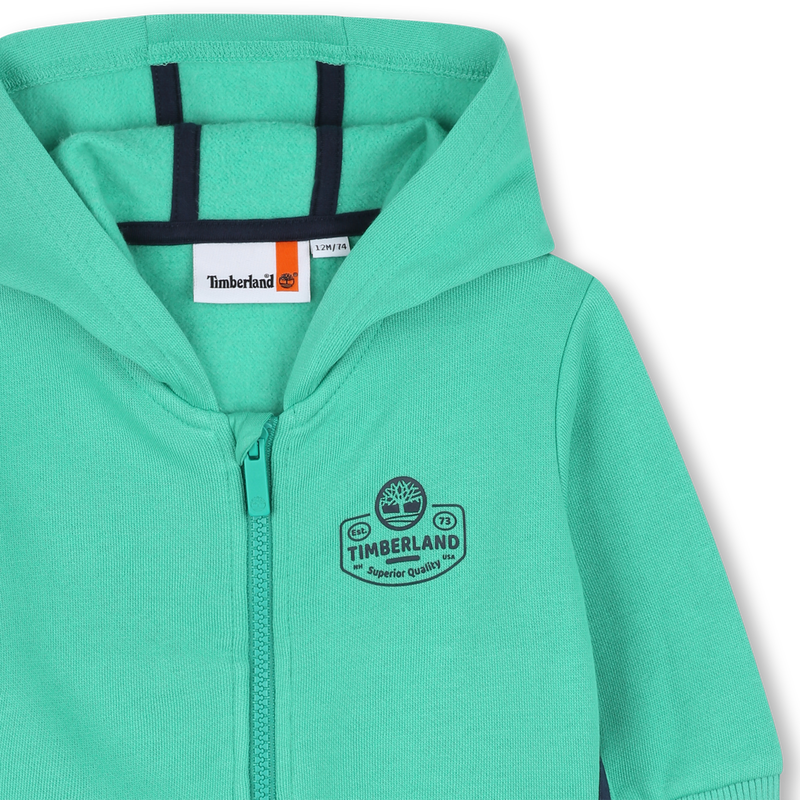 Cardigan de jogging à capuche TIMBERLAND 
                        GARCON