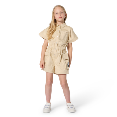 COMBISHORT EN SATIN KENZO KIDS FILLE