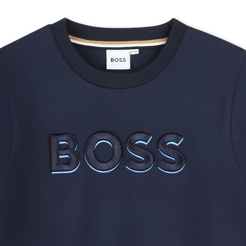 Sweater met borduursels BOSS 
                        GIRL