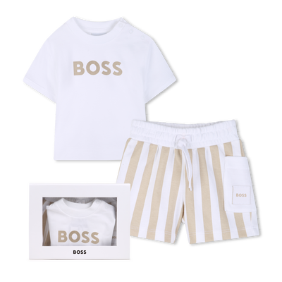 ENSEMBLE T-SHIRT + SHORT BOSS GARCON