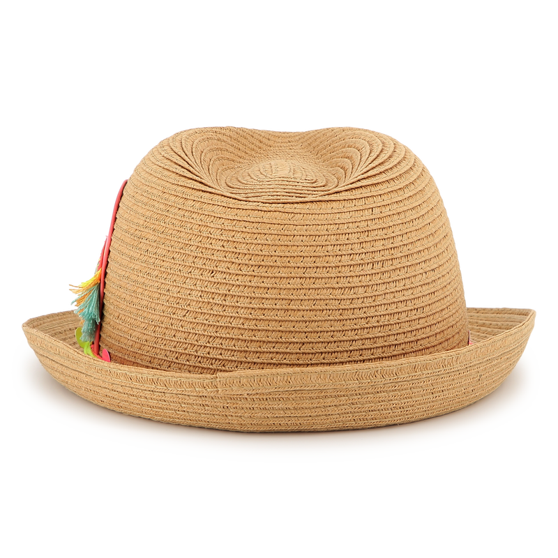 Chapeau moul&eacute; avec oiseau BILLIEBLUSH 
                        FILLE