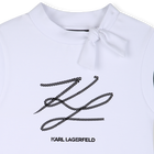 T-shirt met korte mouwen KARL LAGERFELD KIDS 
                    GIRL
